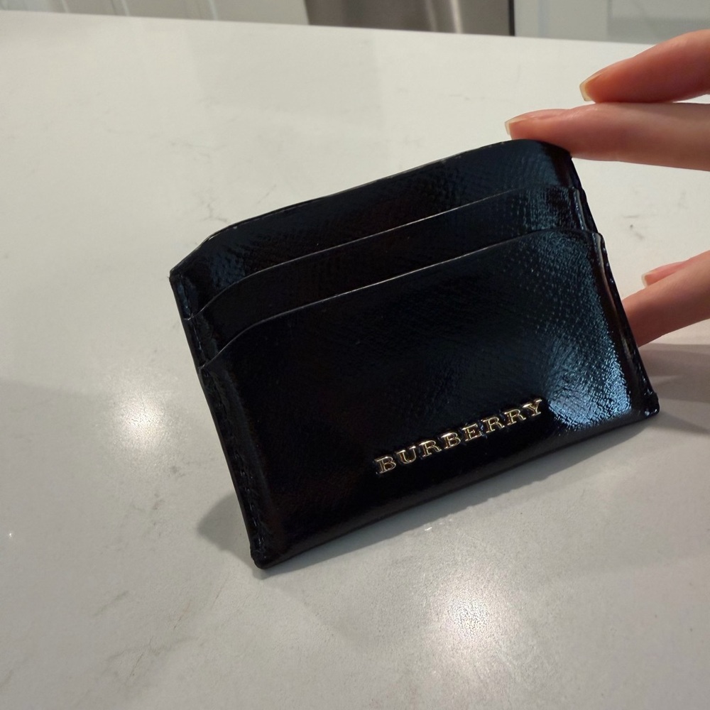 Burberry Midnight Black Card Holder